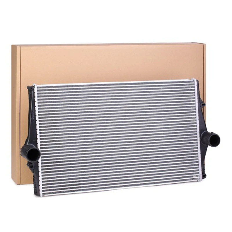 Image of RIDEX 468I0052 Intercooler Aluminium Aluminium Intercooler,charger (468)