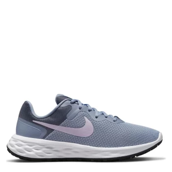 Image of Nike Revolution 6 Womens Running Shoes - Blue/Metalic