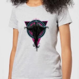 Image of Harry Potter Dementor Neon Womens T-Shirt - Grey - 3XL