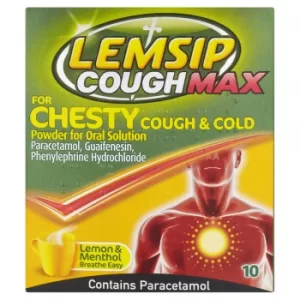 image of Lemsip Cough Chesty Drink Sachets 10pk