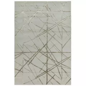 Image of Asiatic Carpets Aurora Mica Rug / Gold / Small