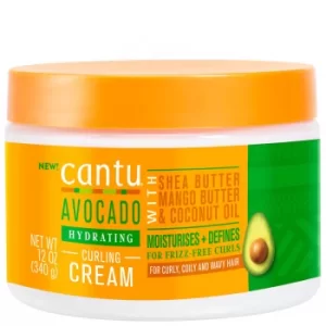 image of Cantu Avocado Curling Cream 340g