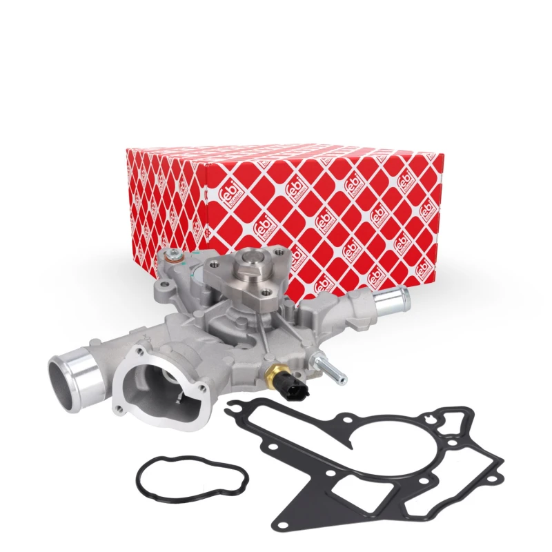 Image of FEBI BILSTEIN Water pump with seal 28543 Engine water pump,Water pump for engine OPEL,SUZUKI,VAUXHALL,Corsa D Schragheck (S07)