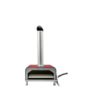 Image of Gallery Interiors Sashari Outdoor Pizza Oven in Red