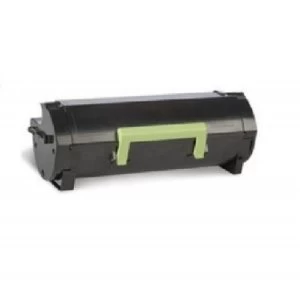 image of Lexmark 502U Black Laser Toner Ink Cartridge