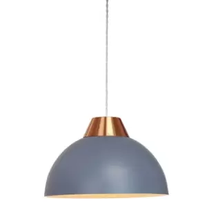 Image of Village At Home Jasper Easy Pendant - Gunmetal Grey