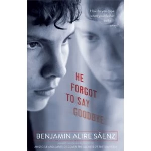 Image of He Forgot to Say Goodbye by Benjamin Alire Saenz (Paperback, 2010)