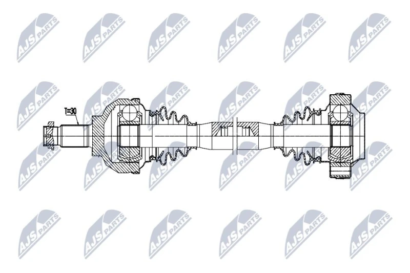 Image of NTY Drive shaft NTY NPW-BM-221