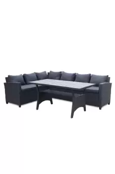 Image of Stockholm 5 Seater Outdoor Garden Rattan Lounge Set
