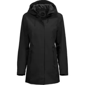 image of Tee Jays Womens/Ladies Parka (3XL) (Black)