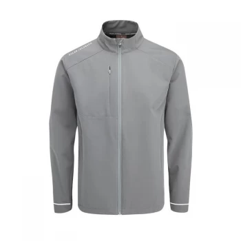 image of Oscar Jacobson Full Zip Jacket - Pewter