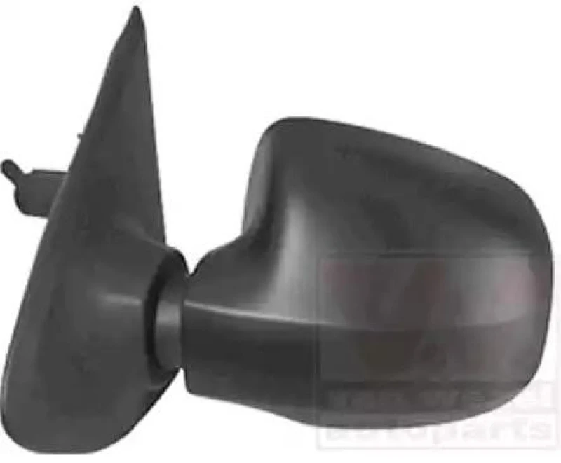 Image of VAN WEZEL 1507803 Wing mirror * HAGUS * Left, black, Control: cable pull, Rough Outside Mirror (50)