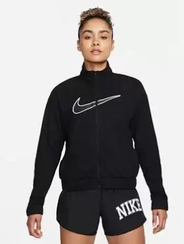 Image of Nike Swoosh Running Fleece - Black, Size XS, Women