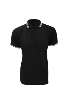 Tipped Pique Short Sleeve Polo Shirt