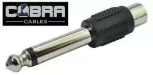 Image of 3.5mm to 6.35mm 1/4" Jack Adapter Mono