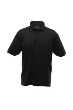Image of UCC 50 50 Heavyweight Plain Pique Short Sleeve Polo Shirt