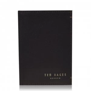 Image of Ted Baker Zacks Bi-fold Card Holder - DK-BROWN