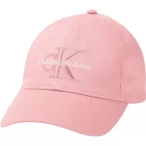 Image of Calvin Klein CKJ Monogram Baseball Cap - Red