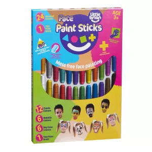 image of Little Brian Face Paint Sticks Assorted 24 Pack