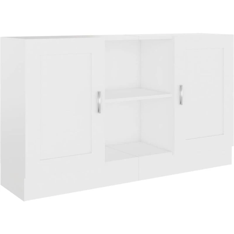 Image of VIDAXL Sideboard White 120x30.5x70cm Engineered Wood Vidaxl 8720286134597