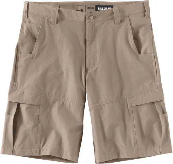 Image of Carhartt Force Madden Ripstop Cargo Shorts, beige, Size 33