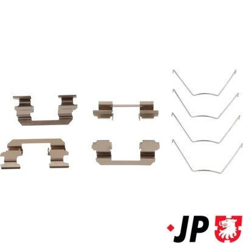Image of JP GROUP Brake pad fitting kit JP GROUP 4064003310