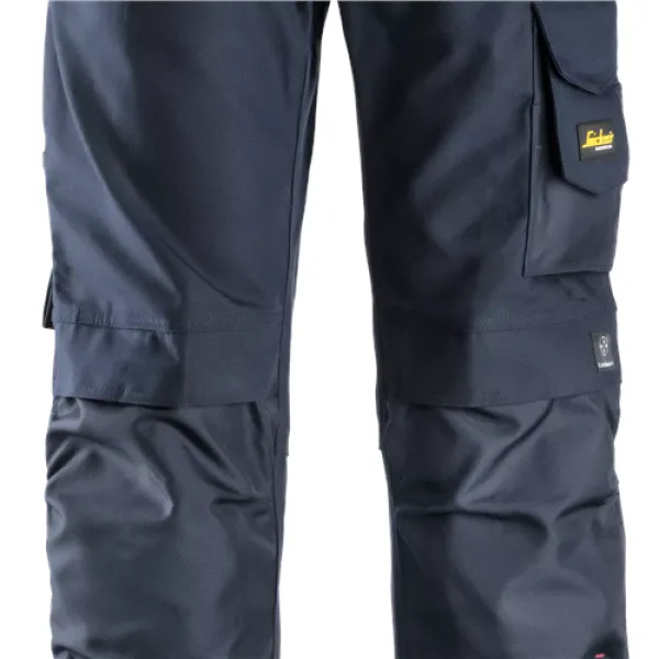 image of Snickers Craftsmen Trousers, Canvas+ - Navy/Navy - Waist 38" Inside leg 35"