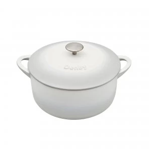 Image of Denby Natural Canvas Cast Iron 26Cm Round Casserole