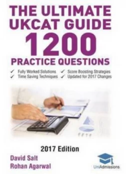 Image of The Ultimate Ukcat Guide 1200 Practice Questions by David Salt Paperback