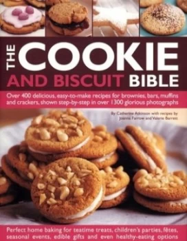 Image of The Cookie and Biscuit Bible by Catherine Atkinson and Joanna Farrow and Valerie Barrett and Catherine Atkinson Paperback