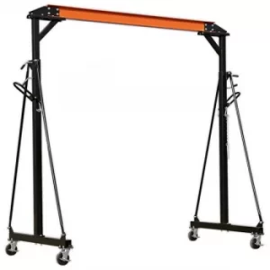 image of Sealey SG1000 Portable Gantry Crane Adjustable 1tonne