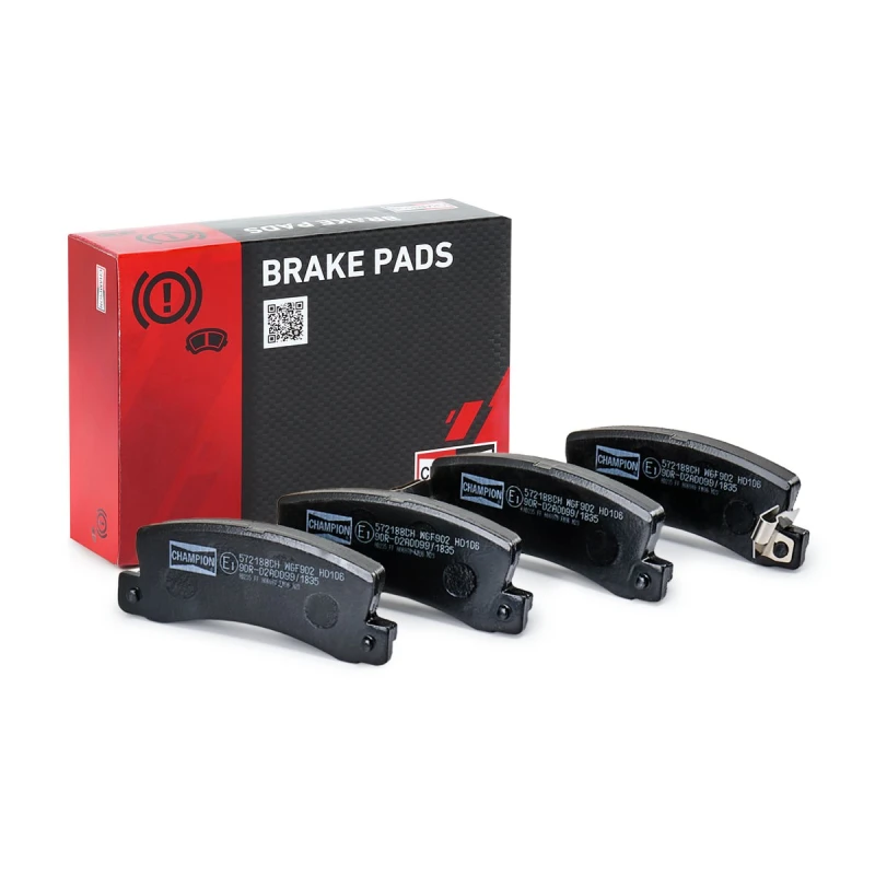 Image of Brake pad set CHAMPION 572188CH