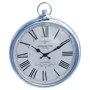 image of Silver Wall Clock