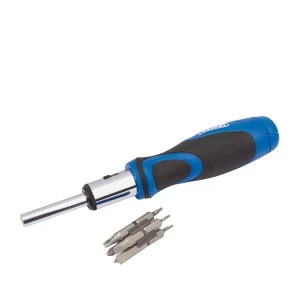 image of Draper 13 Piece Ratchet Screwdriver and Bit Set