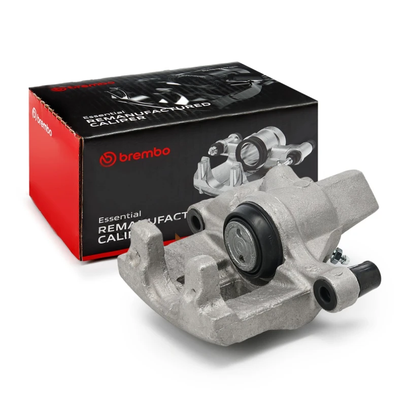 Image of BREMBO F 49 111 Brake caliper ESSENTIAL LINE Rear Axle Right Aluminium Brake Caliper (78)