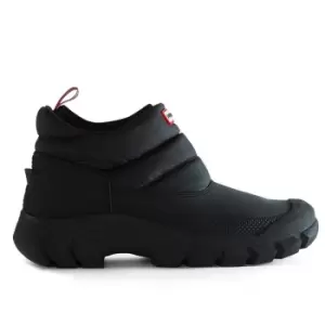 Image of Hunter Mens Intrepid Ankle Snow Boots Black UK 10