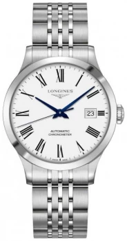 image of Longines Record Mens Swiss Automatic L28204116 Watch