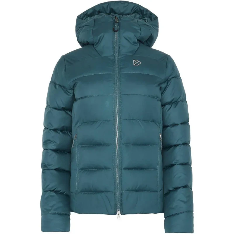 Image of Didriksons Womens down jacket Didriksons Tejla Bleu Female 36
