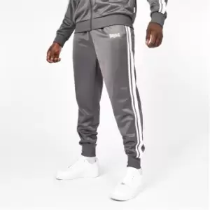 image of Lonsdale 2 Stripe Track Pants Mens - Grey