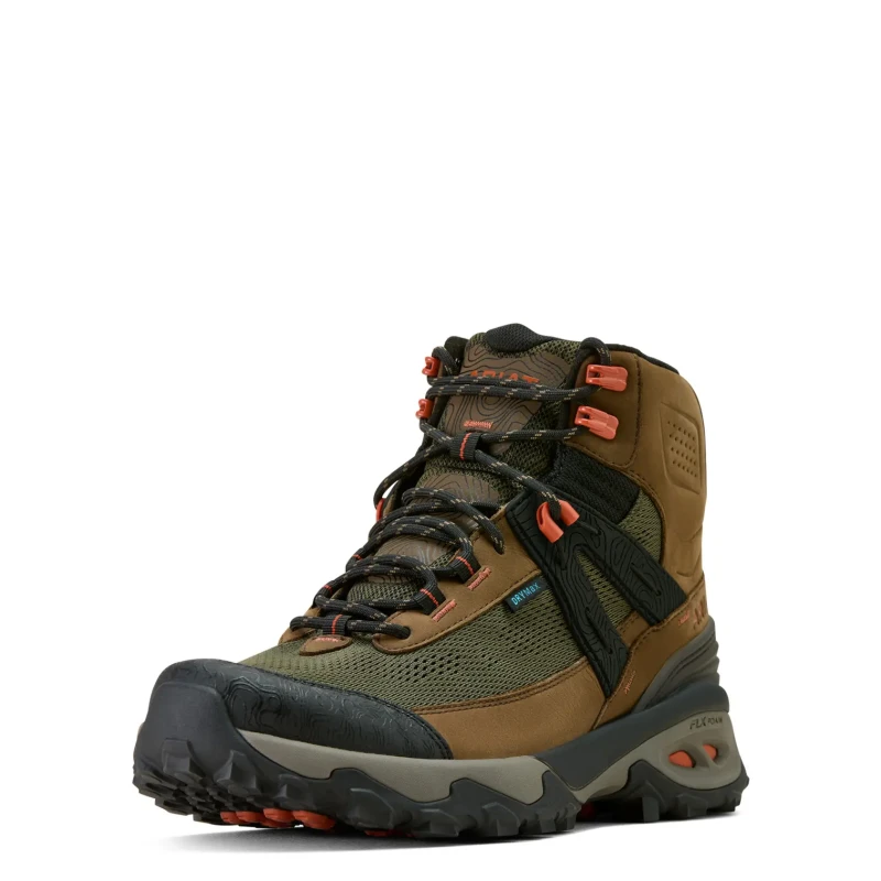 Image of Hiking shoes Ariat Traverse Mid Marron Male 41