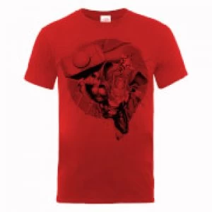 Image of Marvel Avengers Assemble Thor Monotone T-Shirt - Red - L