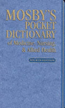Image of Mosbys Pocket Dictionary of Medicine Nursing and Allied Health by Mosby Hardback