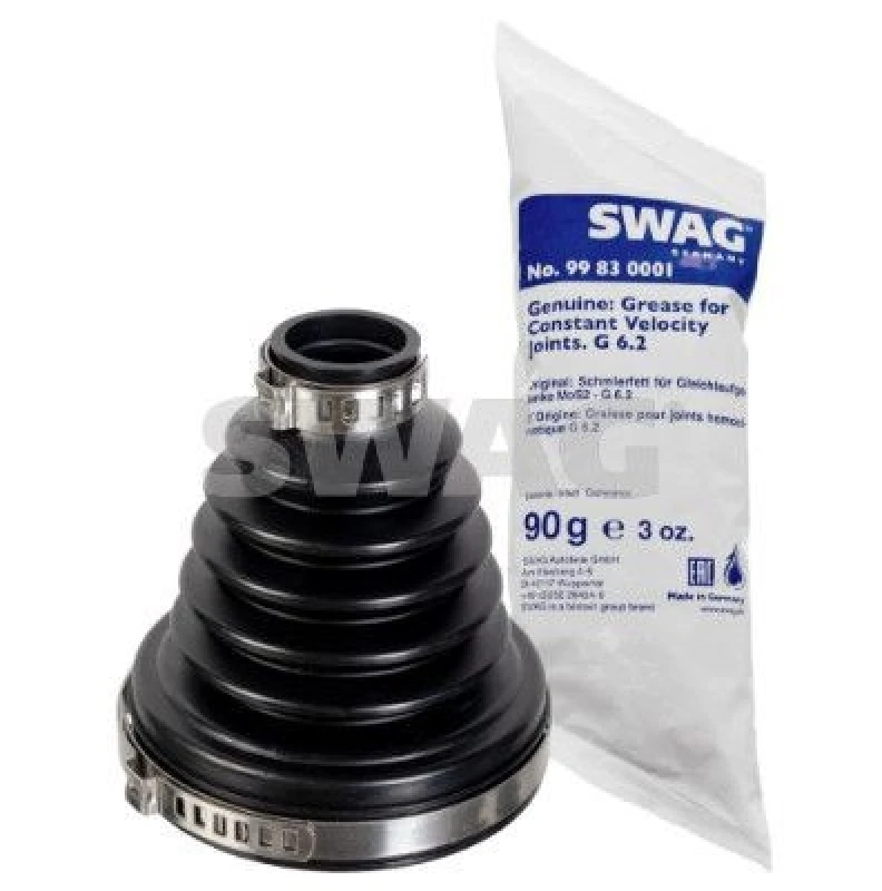 Image of CV boot kit, drive shaft SWAG 33 10 7324