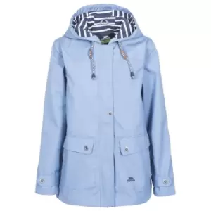 Image of Trespass Womens/Ladies Seawater Waterproof Jacket (XXS) (Denim Blue)