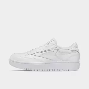 Image of Womens Reebok Club C Double Platform Casual Shoes