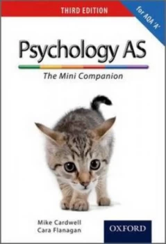 Image of Psychology As. the Mini Companion by Mike Cardwell Paperback