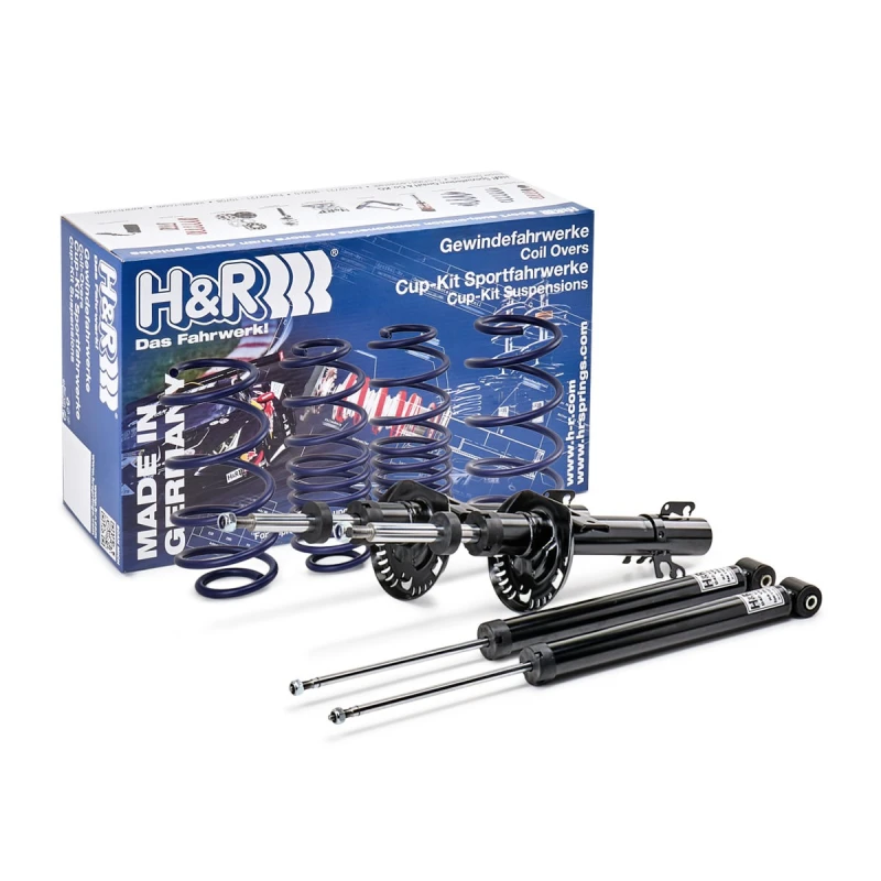 Image of Suspension kit, coil springs / shock absorbers H&R 41977-2