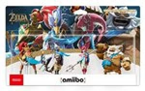 Image of The Zelda Breath of the Wild Champions Amiibo four-pack (Nintendo Switch)
