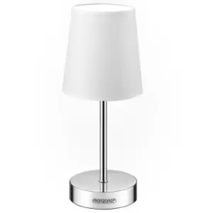 image of Bedside Lamp Table Light Modern Lighting Taupe Anthracite White 1.20m 15 Watt Protection Class IP 20 Weiß 1er Set (de)