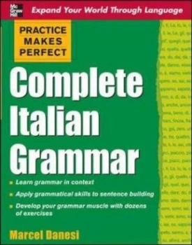 Image of Complete Italian Grammar by Marcel Danesi Paperback
